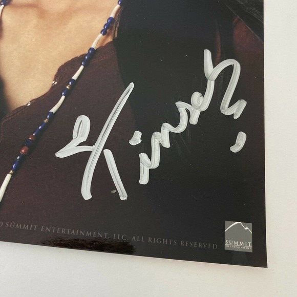 Official Twilight Convention Emily Young Signed Photo Picture 8 x 10 Tinsel - Picture 6 of 7